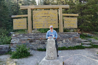 Alberta - British Columbia border Banff & Kootenay National Parks
