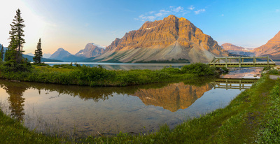 Bow Lake panorama
